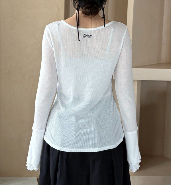  「【LE'MAGE&times;gemeilコラボ】ティアードスリーブロンT」|Tシャツ・カットソー|