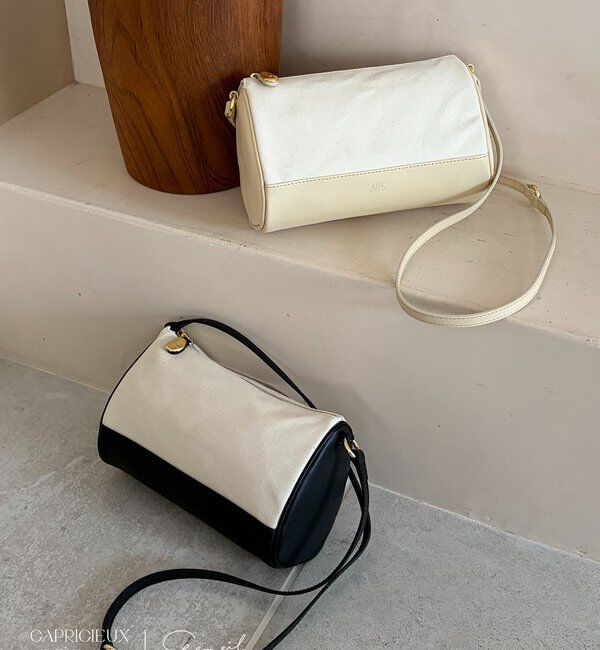  「【LE'MAGE&times;gemeilコラボ】3WAYキャンバスエッグショルダーバッグ」|トートバッグ|