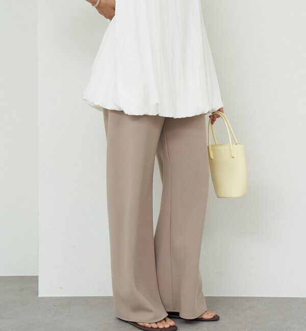  「ダブルクロスワイドパンツ」|チノ|