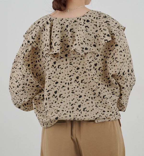  「フリルカラーブラウス」|シャツ・ブラウス|