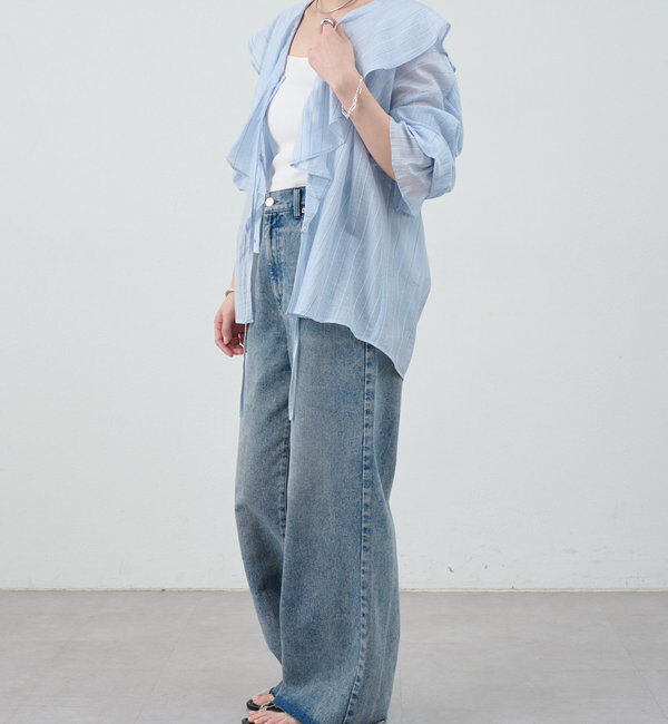  「フリルカラーブラウス」|シャツ・ブラウス|