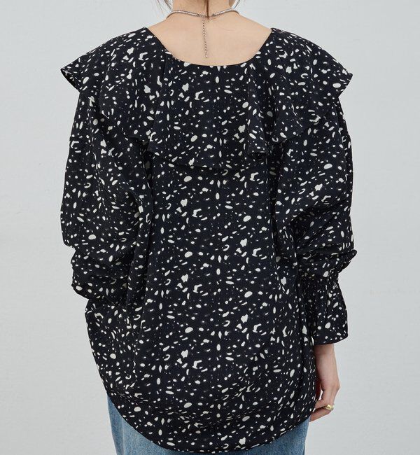  「フリルカラーブラウス」|シャツ・ブラウス|