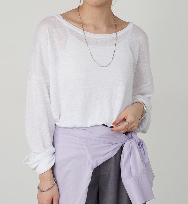  「《スタッフ人気アイテム》シアービッグロンTee」|Tシャツ・カットソー|