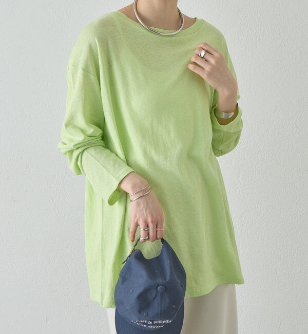  「《スタッフ人気アイテム》シアービッグロンTee」|Tシャツ・カットソー|