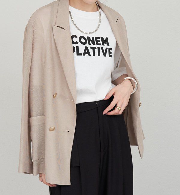  「メッシュジャケット」|その他|ベージュ