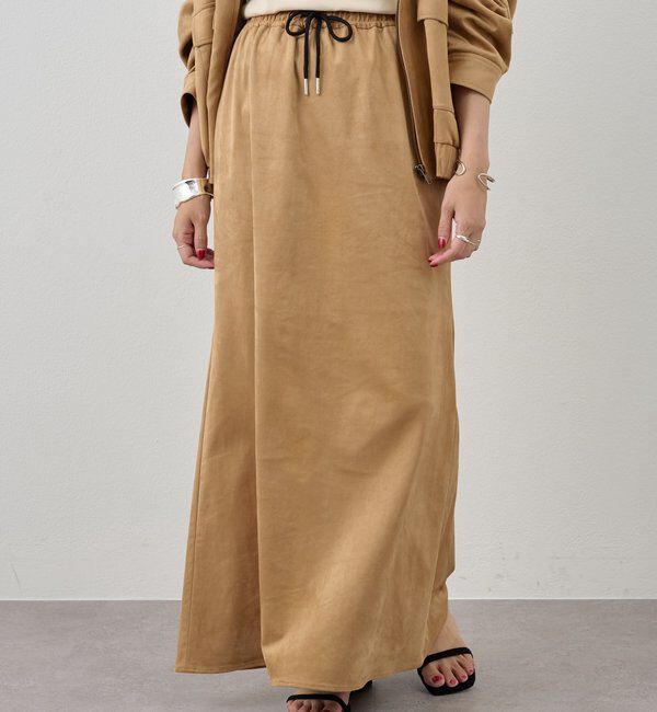  「フェイクスウェードスカート」|スカート|