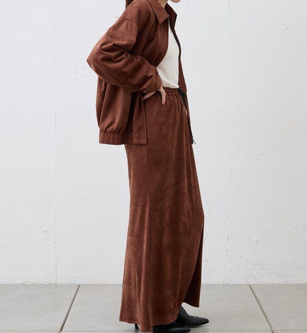  「フェイクスウェードスカート」|スカート|