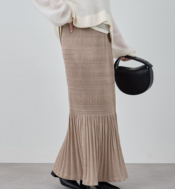  「プリーツマキシスカート」|スカート|