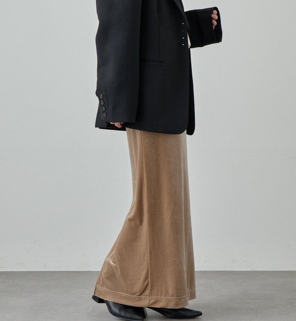  「ベロアタイトスカート」|スカート|