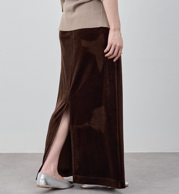  「ベロアタイトスカート」|スカート|