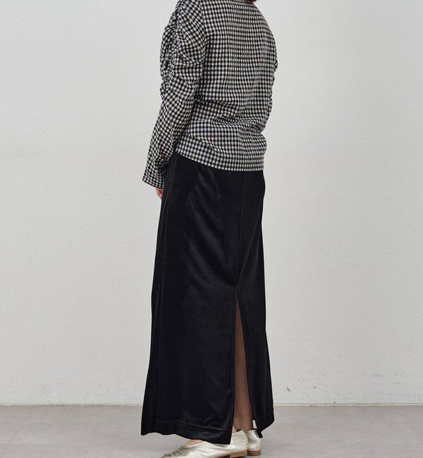  「ベロアタイトスカート」|スカート|