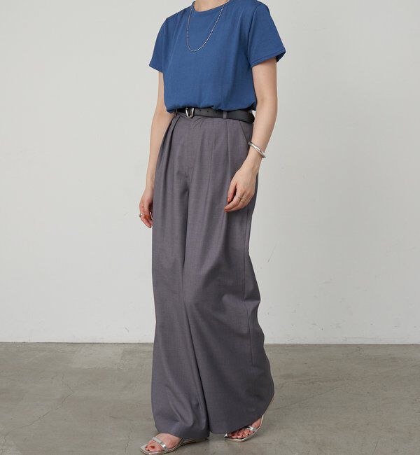  「シャイニー天竺Tシャツ」|Tシャツ・カットソー|