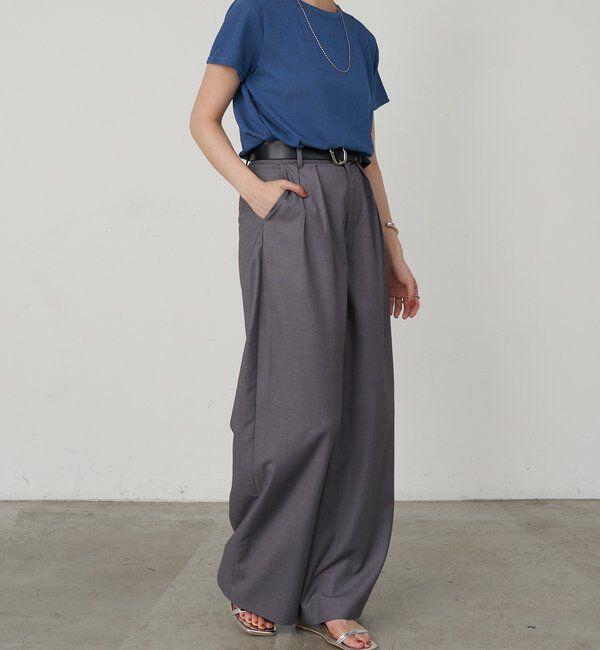  「シャイニー天竺Tシャツ」|Tシャツ・カットソー|