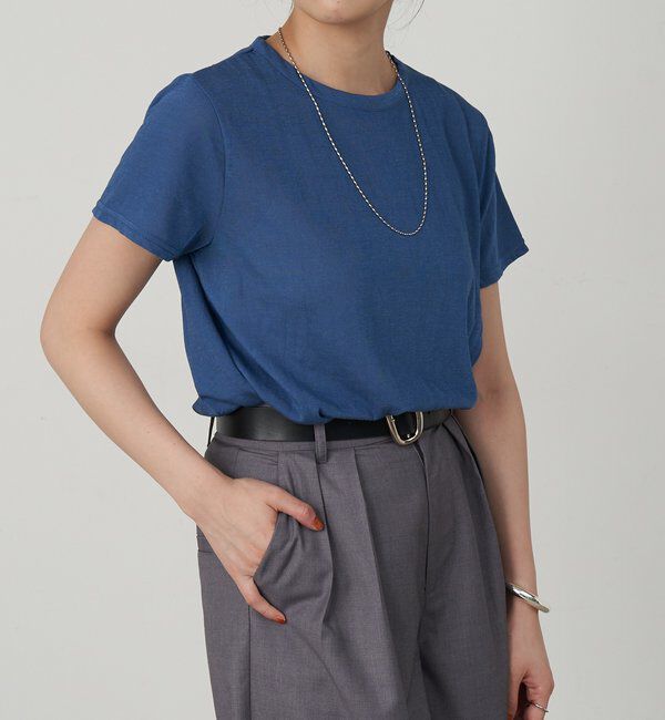  「シャイニー天竺Tシャツ」|Tシャツ・カットソー|