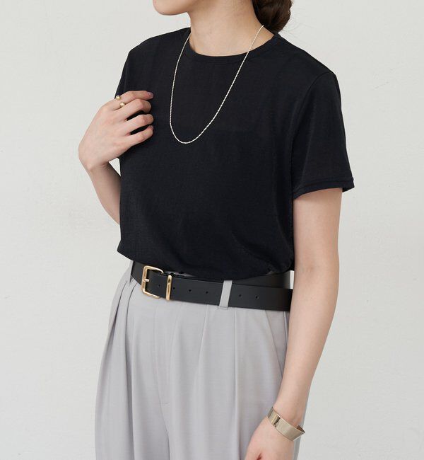  「シャイニー天竺Tシャツ」|Tシャツ・カットソー|