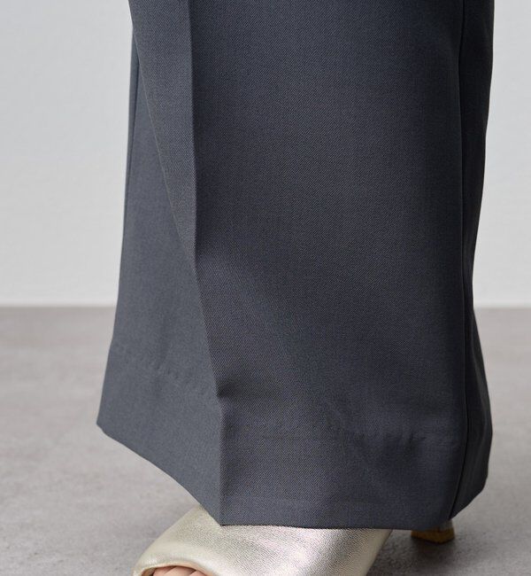  「ダブルタックワイドパンツ」|チノ|