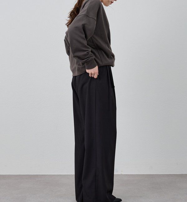  「ダブルタックワイドパンツ」|チノ|