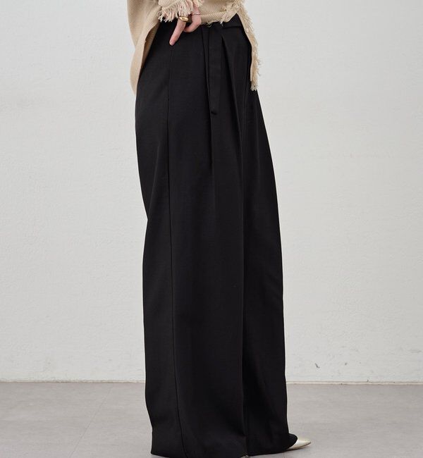  「ダブルタックワイドパンツ」|チノ|