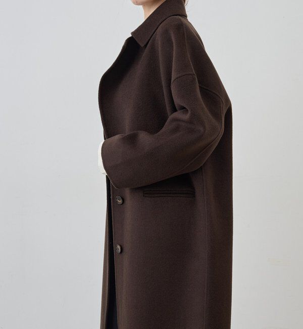  「ビッグカラーリバーロングコート」|その他|