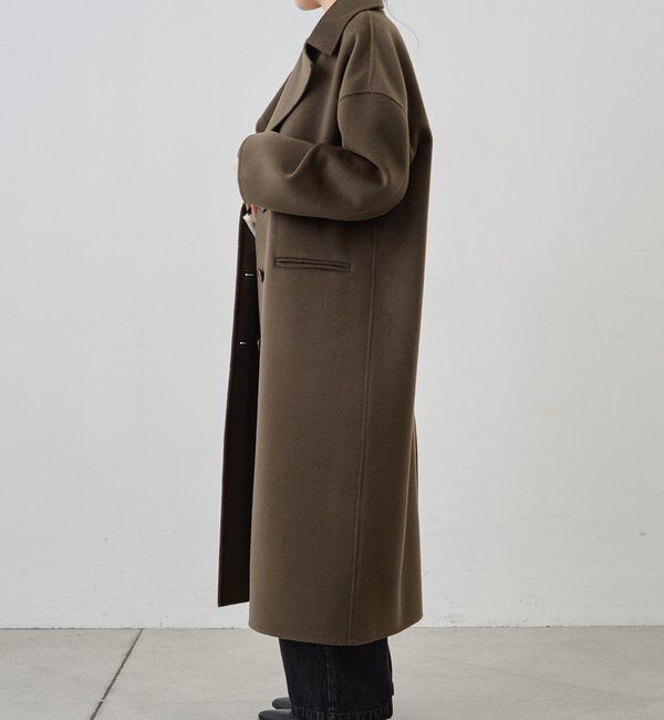  「ビッグカラーリバーロングコート」|その他|