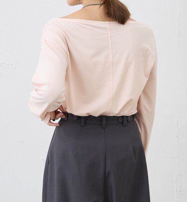  「ベーシックオフショルカットソー」|Tシャツ・カットソー|