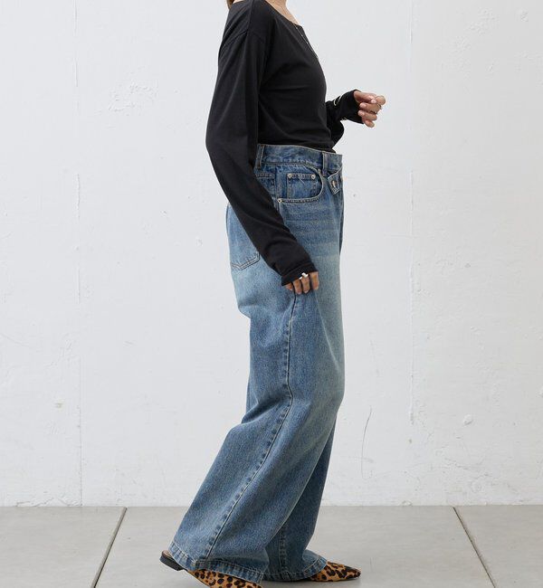  「ベーシックオフショルカットソー」|Tシャツ・カットソー|