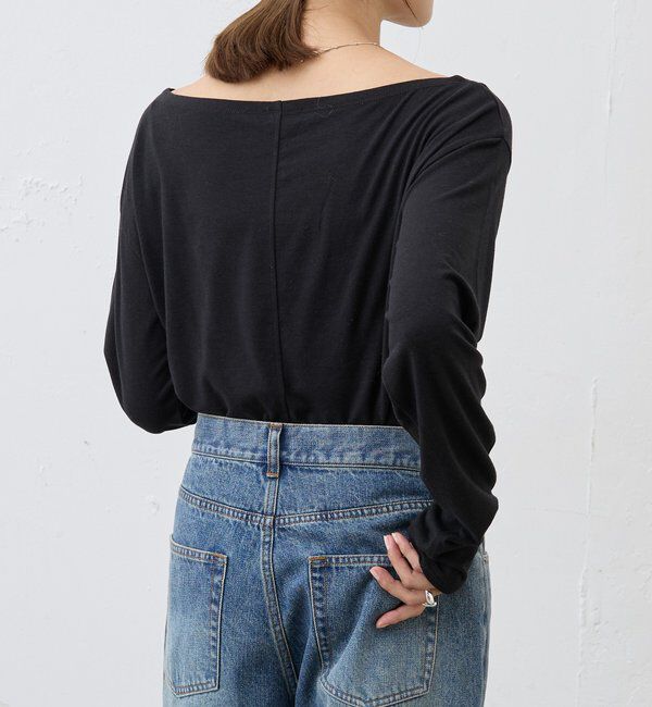  「ベーシックオフショルカットソー」|Tシャツ・カットソー|