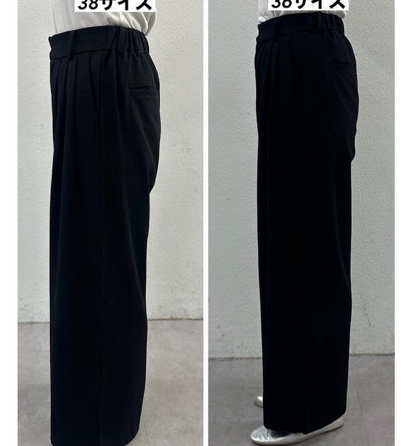  「【インフルエンサー＠tsuru00コラボ】3タックスラックスパンツ」|チノ|