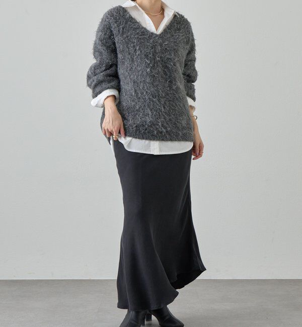  「ヘムラインマーメイドスカート」|スカート|