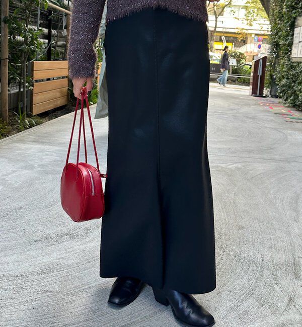  「レザーマーメイドスカート」|スカート|