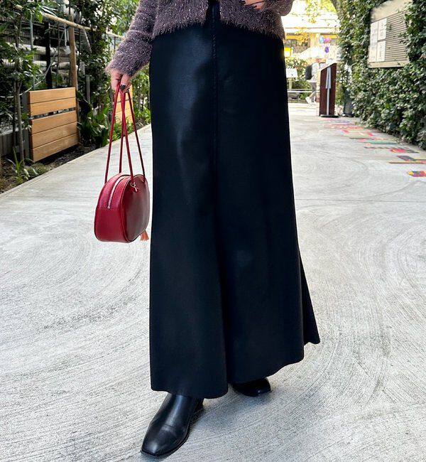  「レザーマーメイドスカート」|スカート|