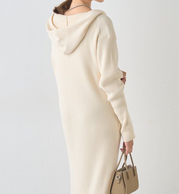  「フーデットジップワンピース」|ワンピース|