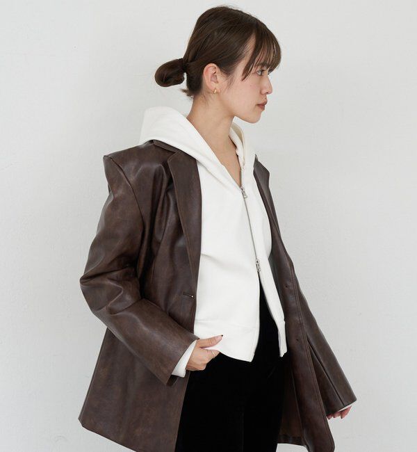  「ダブルジップフーディー」|Tシャツ・カットソー|