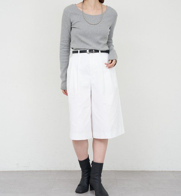  「ベアテレコロングスリーブカットソー」|Tシャツ・カットソー|