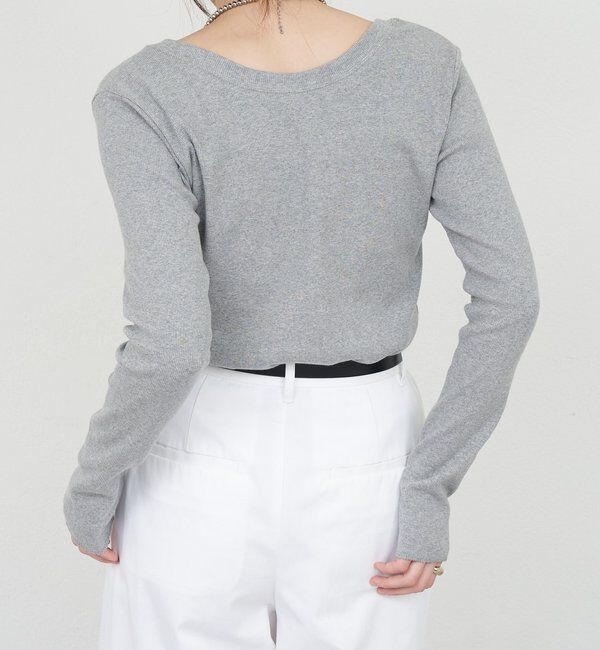  「ベアテレコロングスリーブカットソー」|Tシャツ・カットソー|