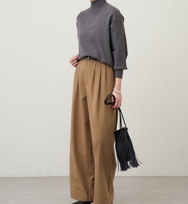  「総針ハイネックニット」|パーカー|