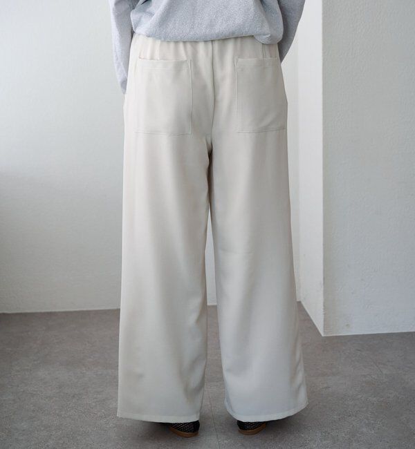  「ウエストデザインパンツ」|チノ|