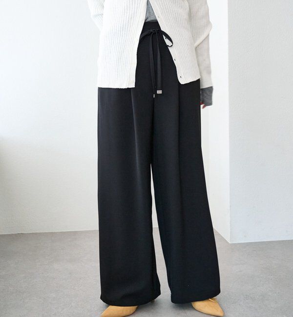  「ウエストデザインパンツ」|チノ|