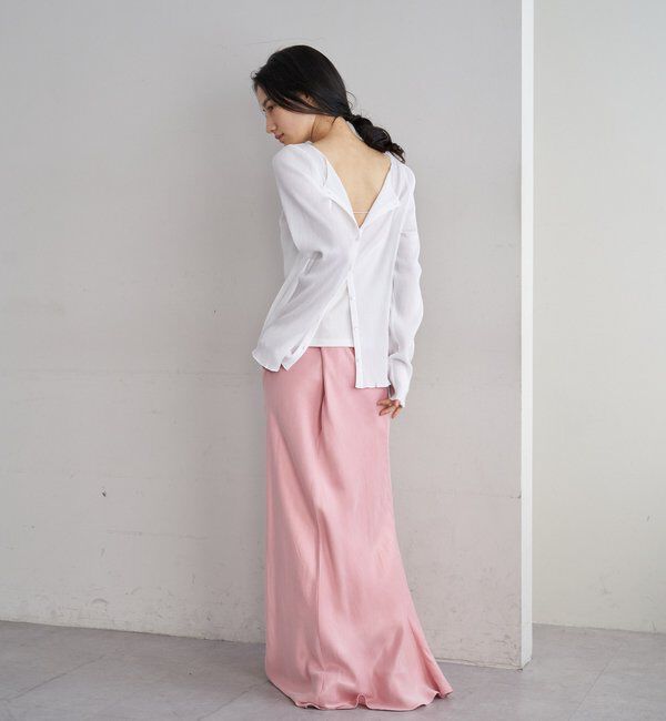  「プリーツカーディガン」|シャツ・ブラウス|