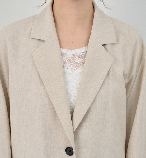  「リネティオーバージャケット」|テーラードジャケット|