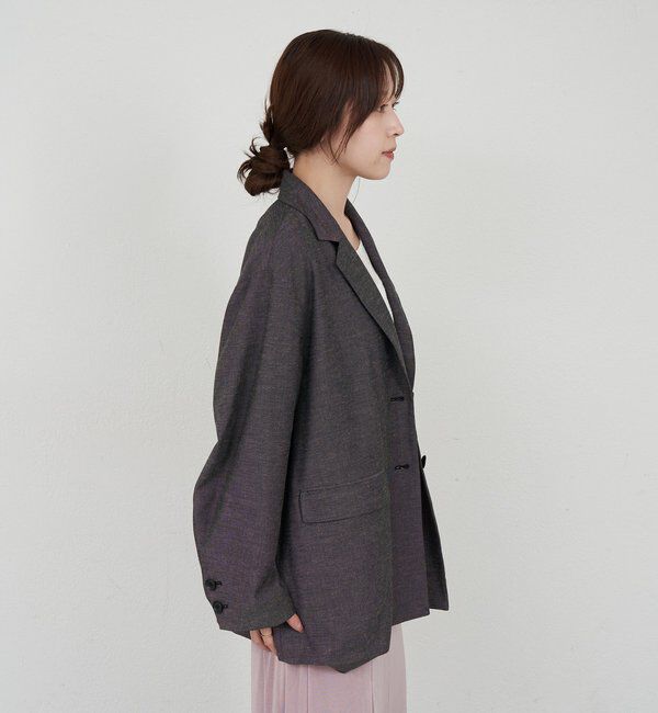  「リネティオーバージャケット」|テーラードジャケット|