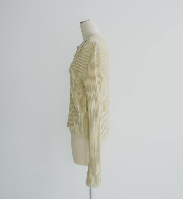  「【Pasterip】ポロニットサマーカーディガン」|カーディガン|