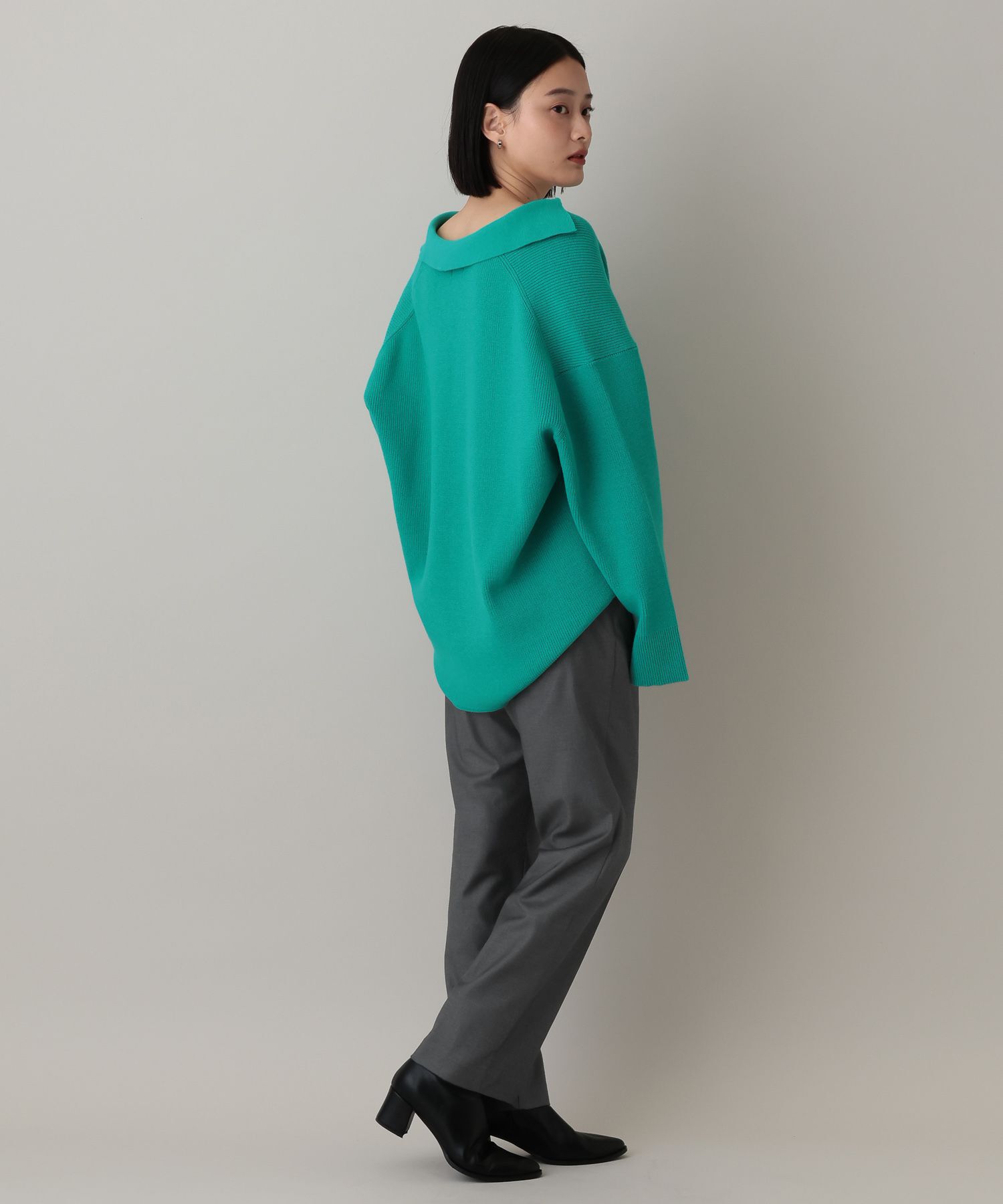 A part by 「ウールコンスリムストレートパンツ」|スラックス|