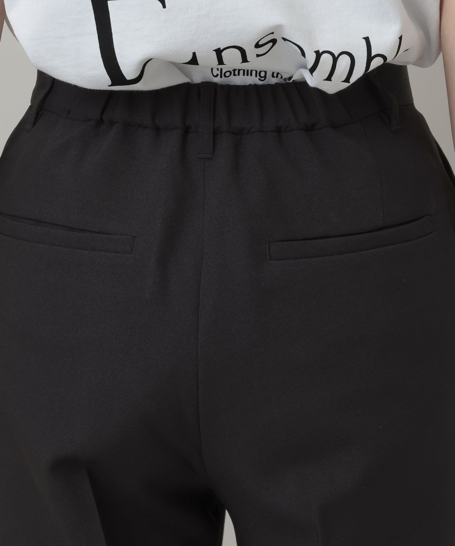 A part by 「シャンブレーセミフレアパンツ」|スラックス|