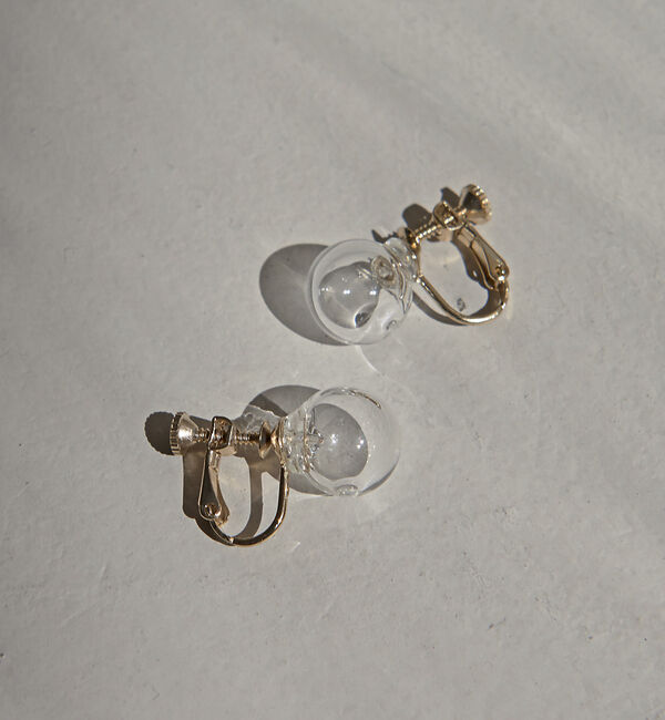 collex「【別注】HARIO イヤリング フィルム」|ピアス|クリア