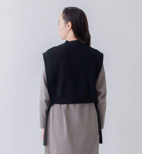 collex「ニットベスト&times;カットワンピース セット」|ワンピース|