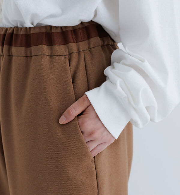 collex「ウエストドローストリングテーパードパンツ」|その他|