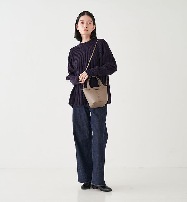 collex「ミックスヤーンニットプルオーバー」|ニット・セーター|