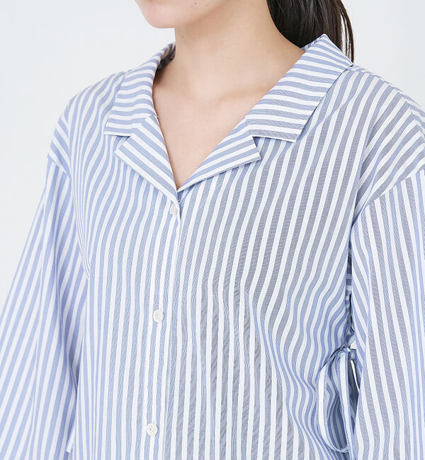 collex「＜手洗い可＞バックギャザーブラウス」|シャツ・ブラウス|