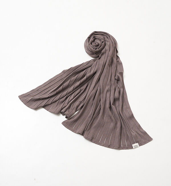 collex「【Worker's Nobility/ワーカーズ ノビリティ】イタリアンコットン」|マフラー|ブラウン